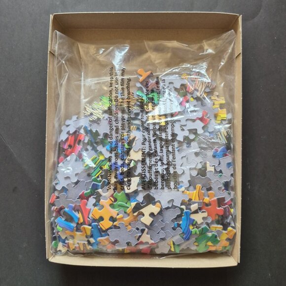 500 Piece "Pencil Pushers" Jigsaw Puzzle - Picture 2 of 2